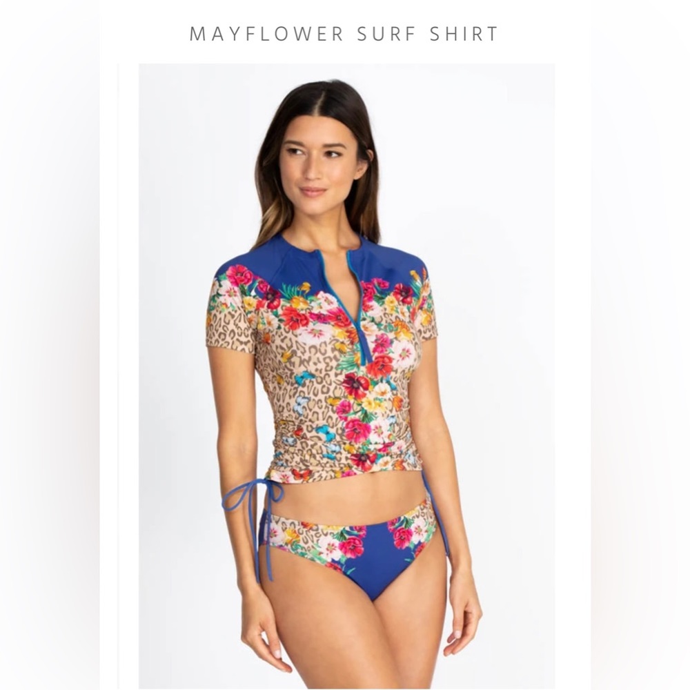 Johnny Was Mayflower Surf Shirt